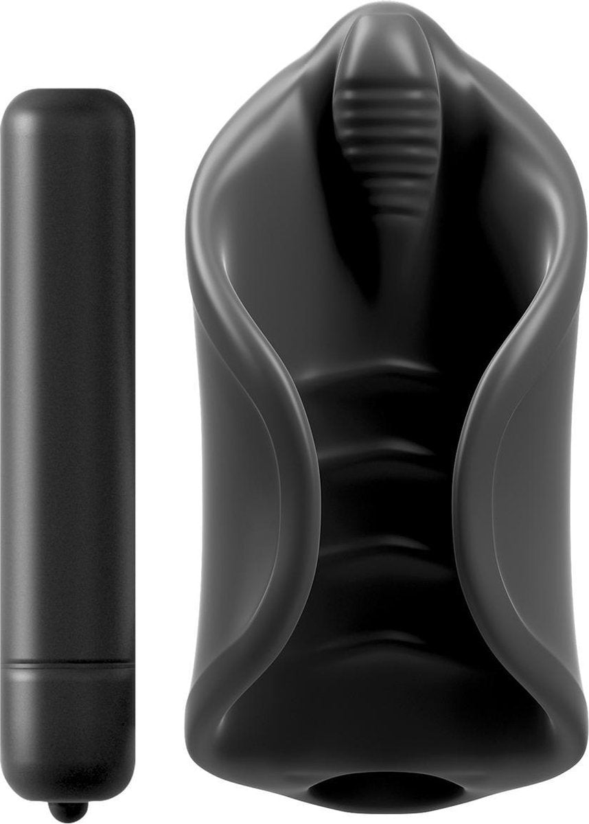 Pipedream PDX Elite Vibrerende Silicone Masturbator Stimulerend