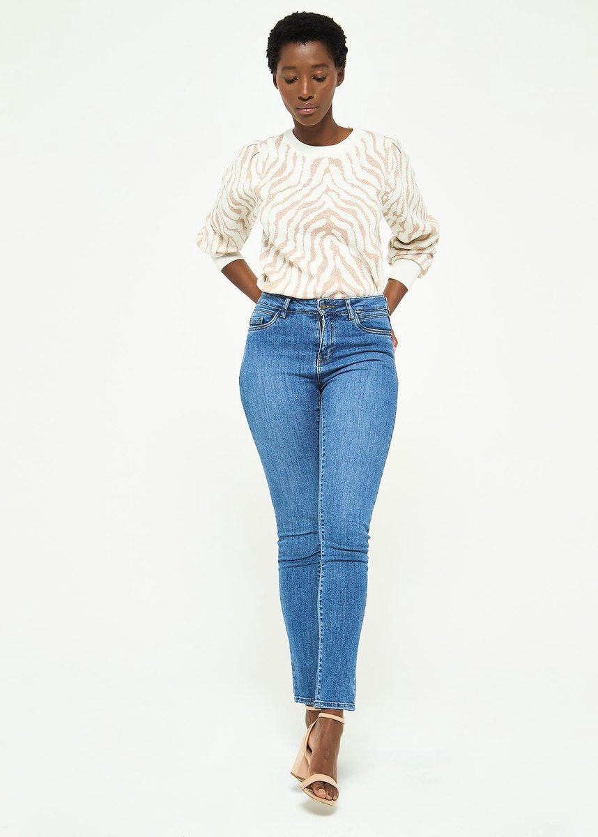 Skinny jeans - Blauw