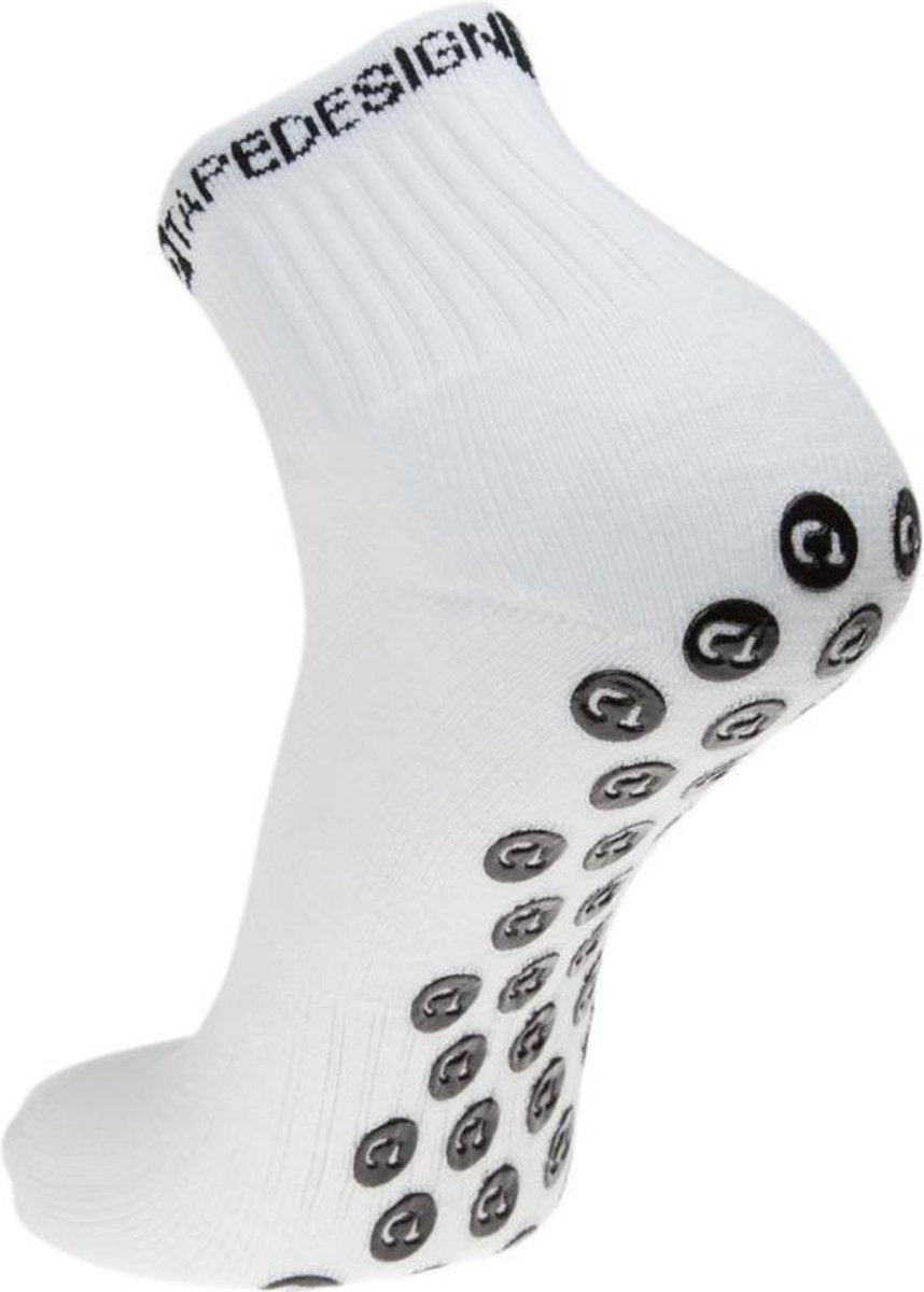 TapeDesign Allround Gripsokken Short Wit