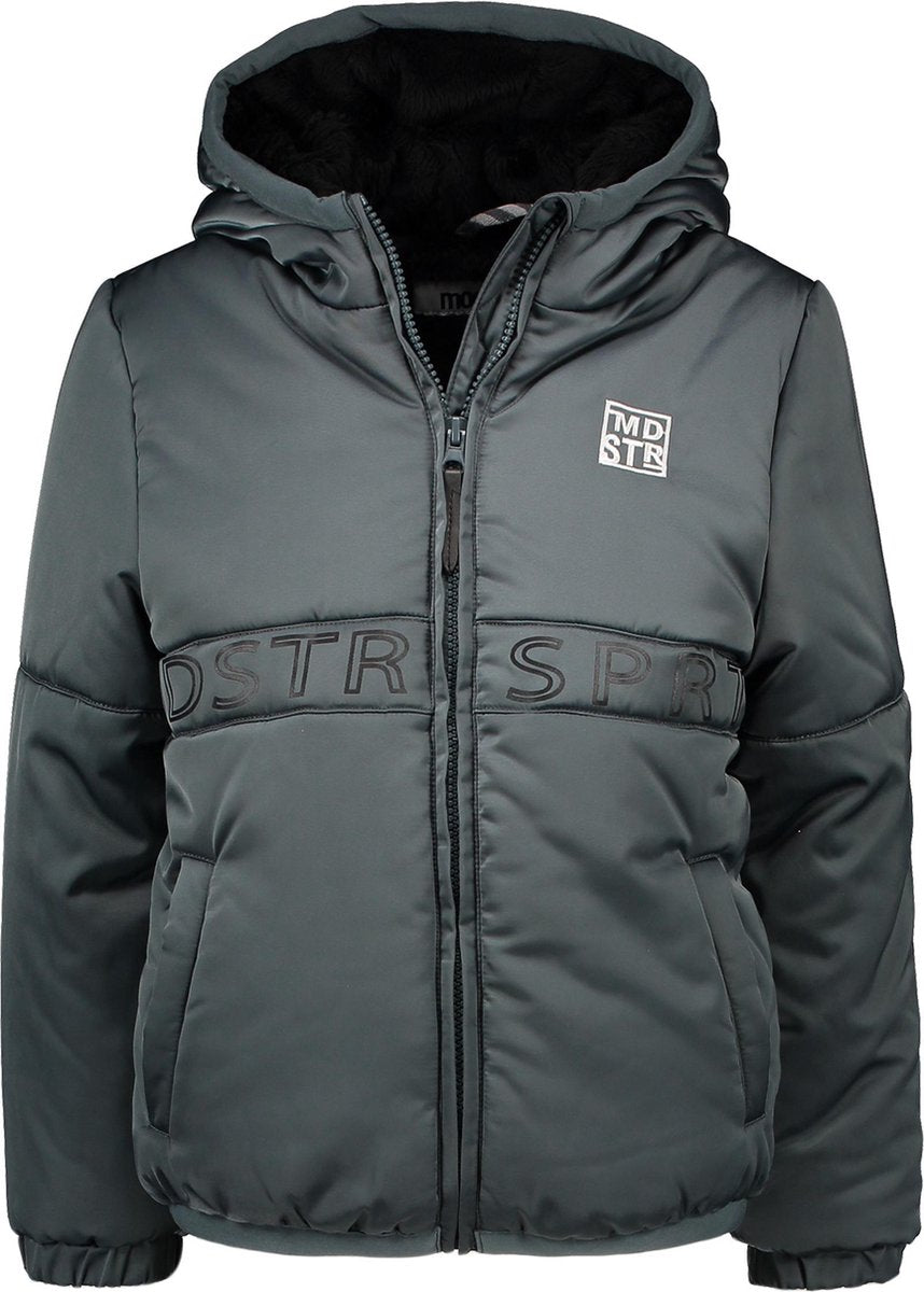 Moodstreet Jongens Winterjas - Petrol - Maat 104