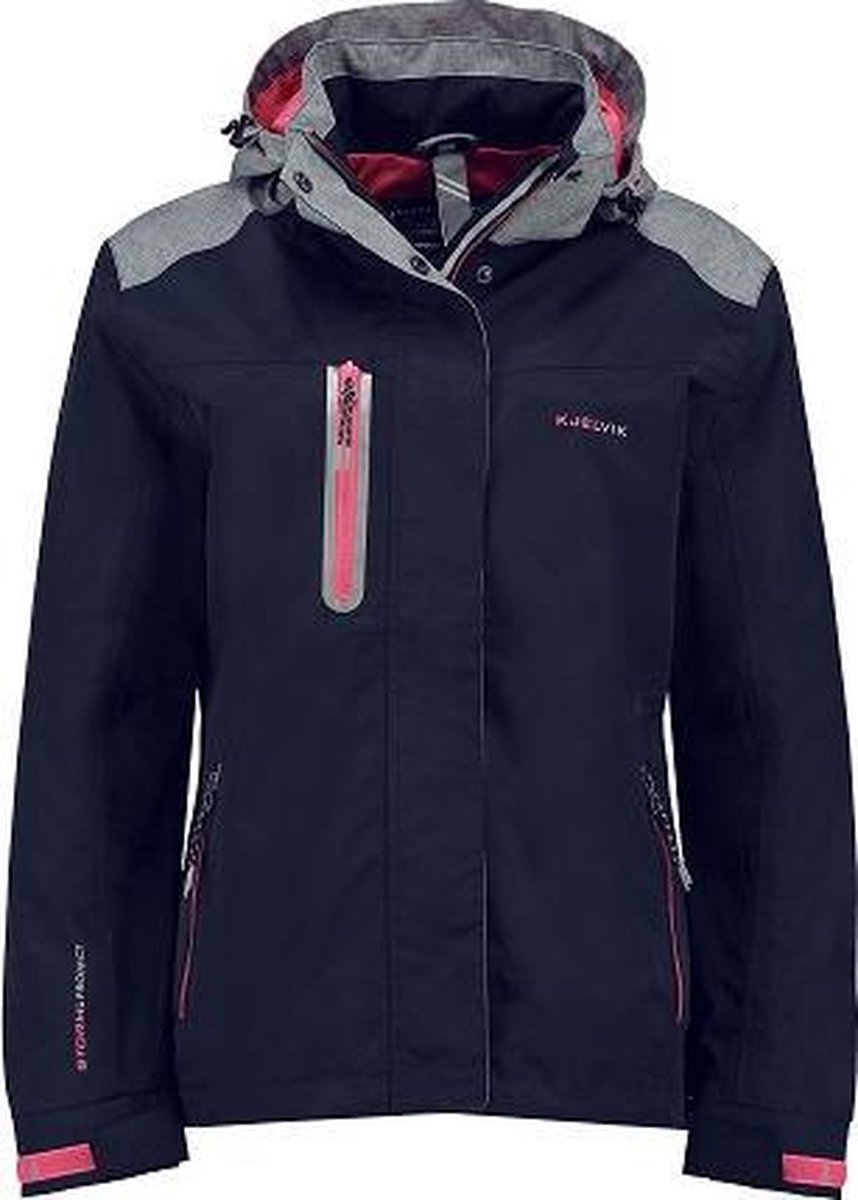 Kjelvik dames zomerjas Vina donkerblauw - maat 44