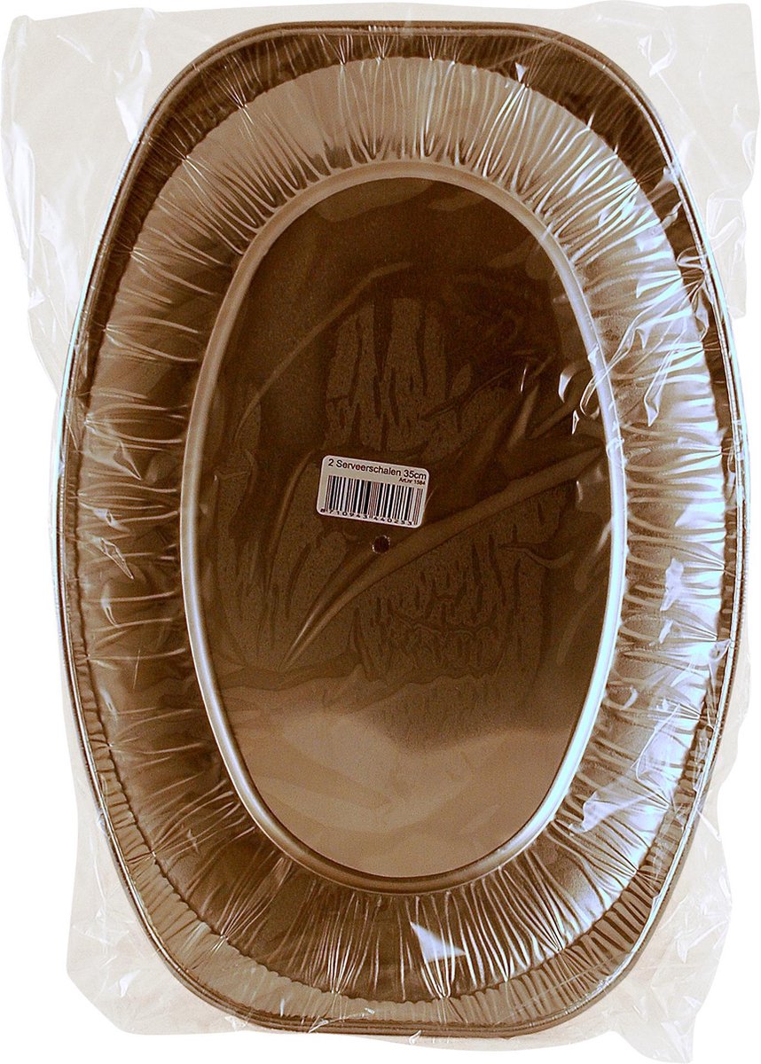 50 Aluminium Serveerschalen XL 43x29cm