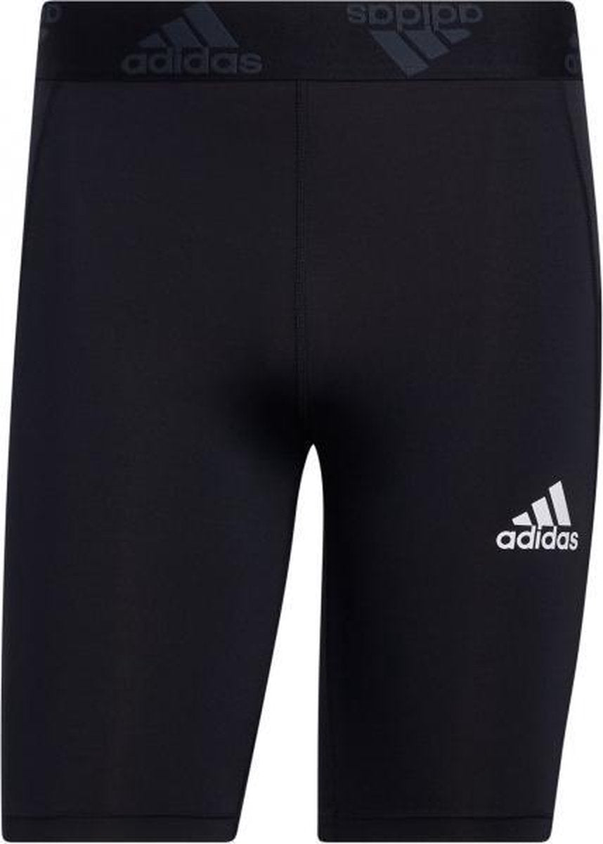 adidas Techfit Short Tight Heren - zwart - maat M
