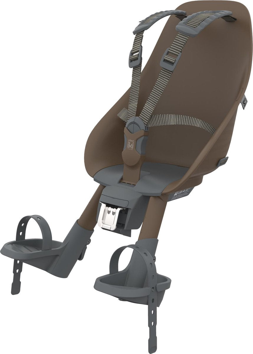 Urban Iki Front Fietsstoeltje Voor - Koge Brown