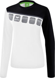 Erima 5-C Dames Sweater - Sweaters  - wit - 34