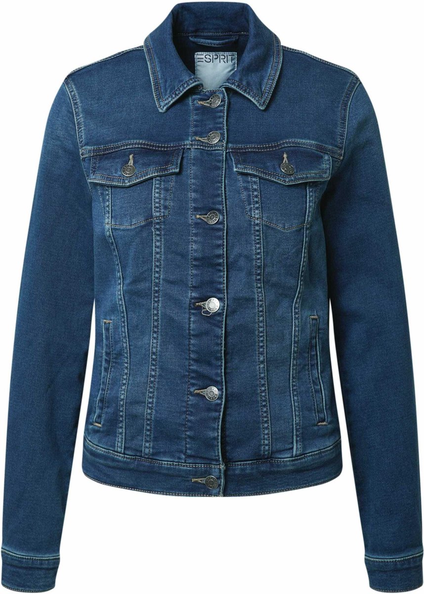 Esprit tussenjas Donkerblauw-Xs