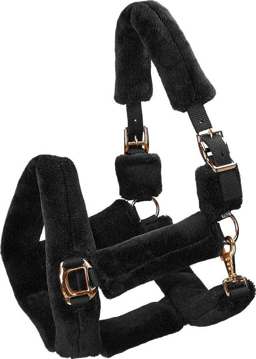 Horsegear Halster  Suave Rosegold - Black - cob