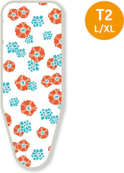 LaundrySpecialist® Strijkplankovertrek BASIC L/XL - 148x58cm - Bloem