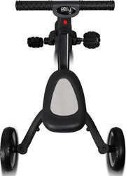 Billy 4 in1 Driewieler - Loopfiets - Balance Bike - Fresa - Zwart