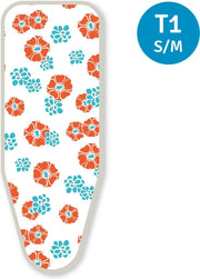 LaundrySpecialist® Strijkplankovertrek BASIC S/M - 134x49cm - Bloem