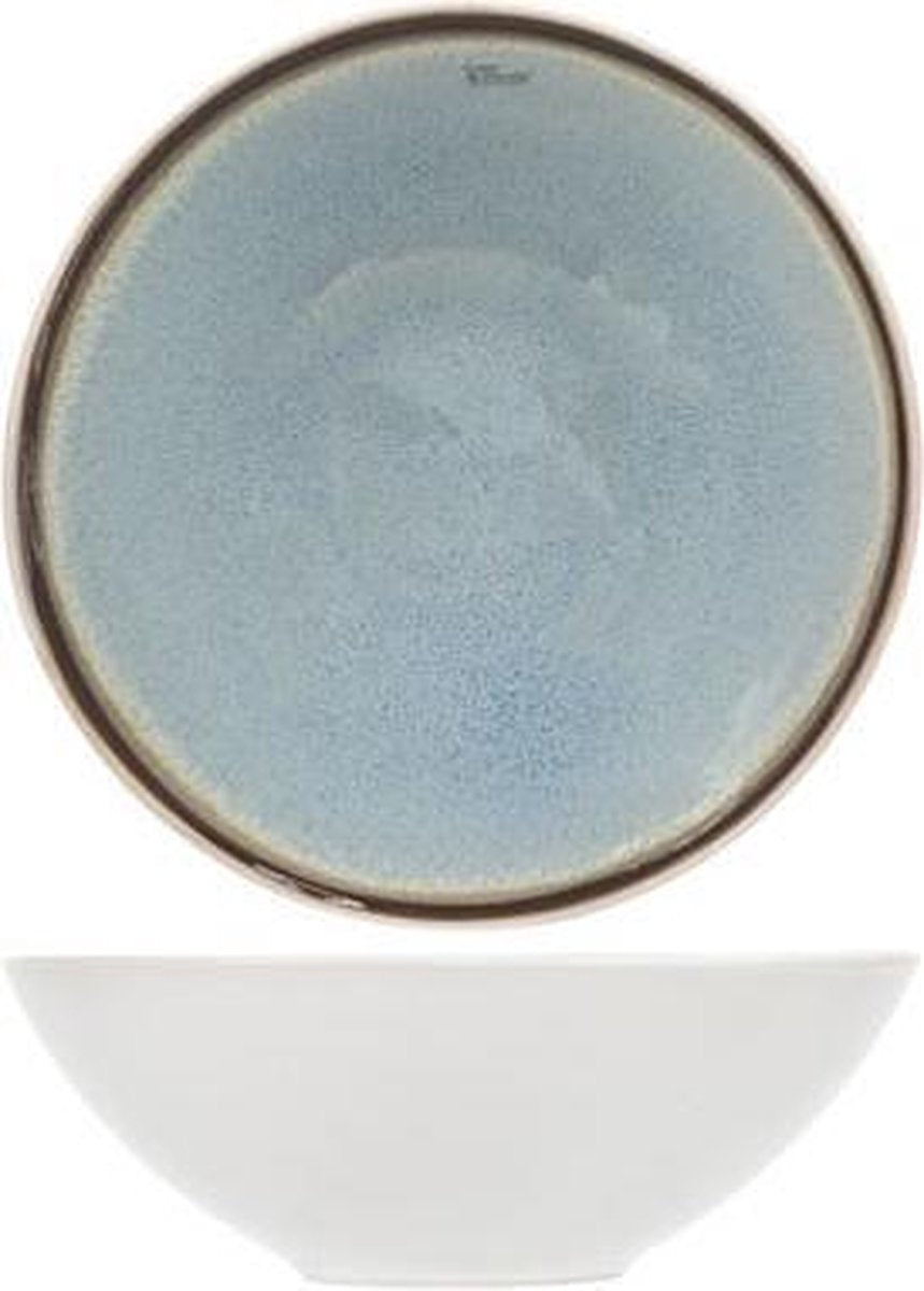 Fez Blue Diep bord - Schaal - Ø 18cm
