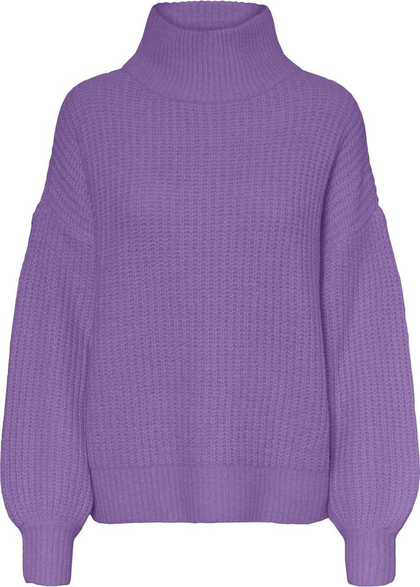 Noisy may NMROBINA L/S HIGH NECK KNIT Dames Trui - Maat XL