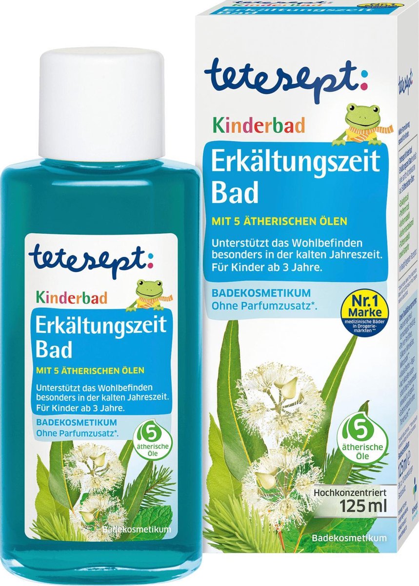 tetesept Kinderen koude bad Erkältungszeit (125ml)
