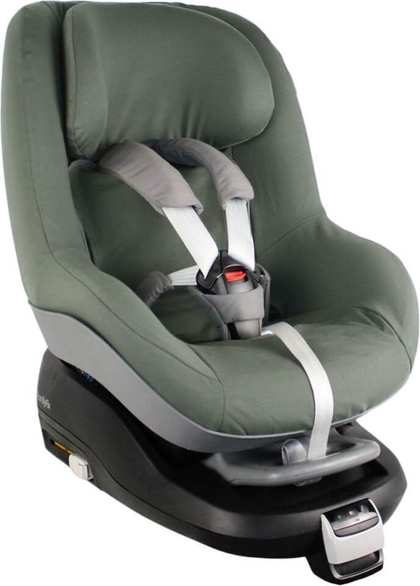 Ukje Hoes voor Maxi-Cosi Pearl (2 Way) - Perfect fit - Donkergroen
