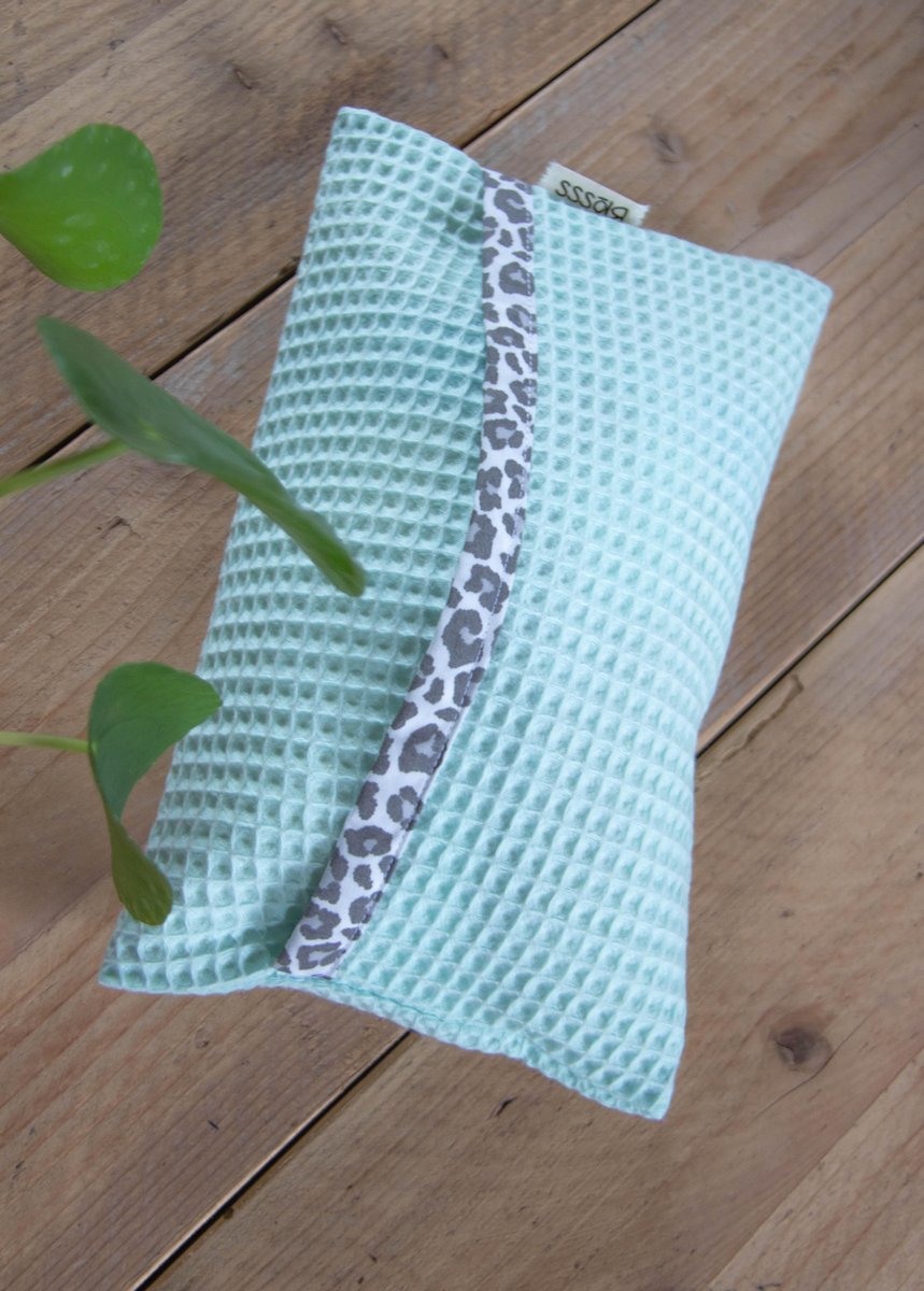 BILLENDOEKJESHOES - Mintgroen/panter