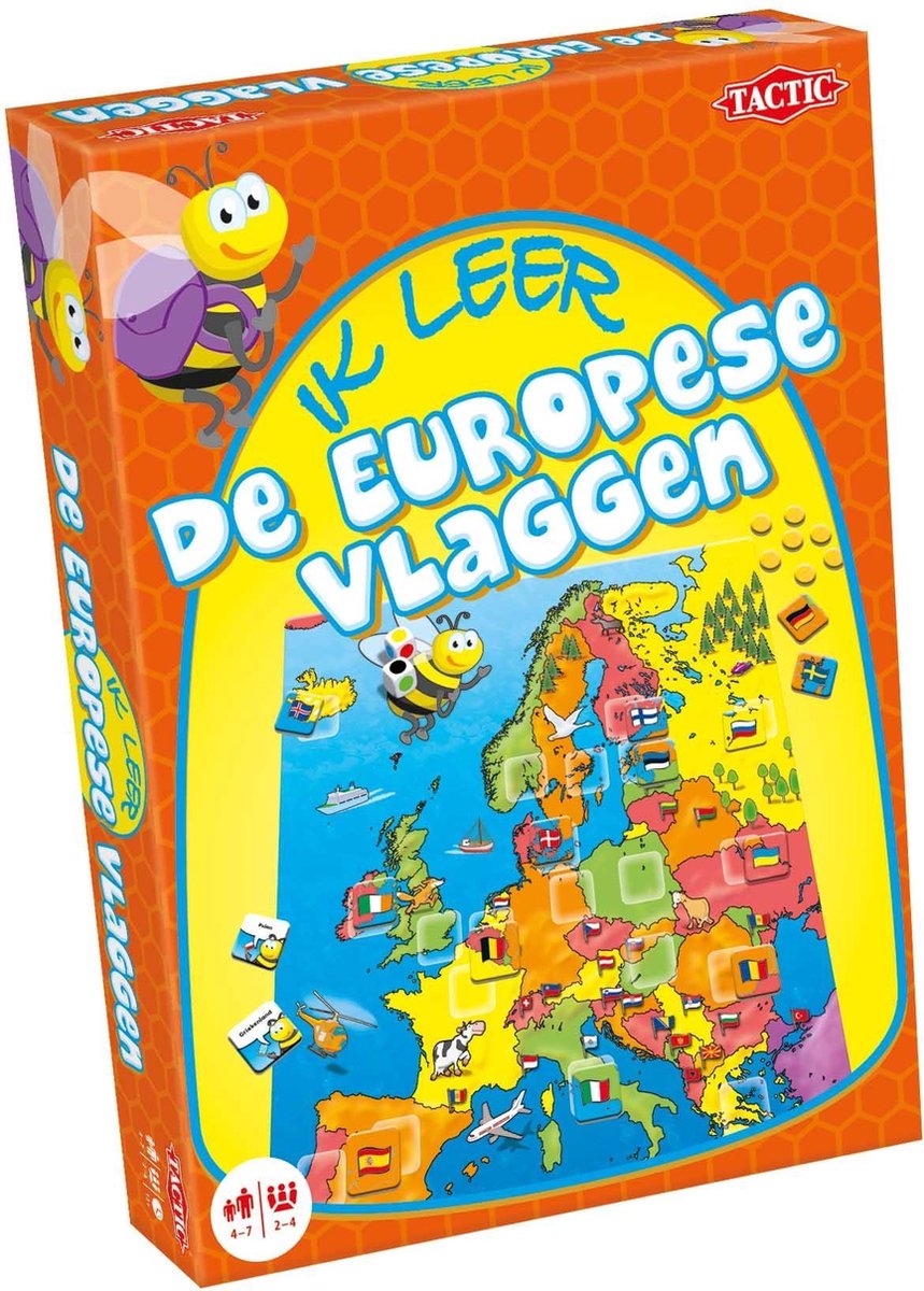 Ik leer de Europeese vlaggen - Educatief spel