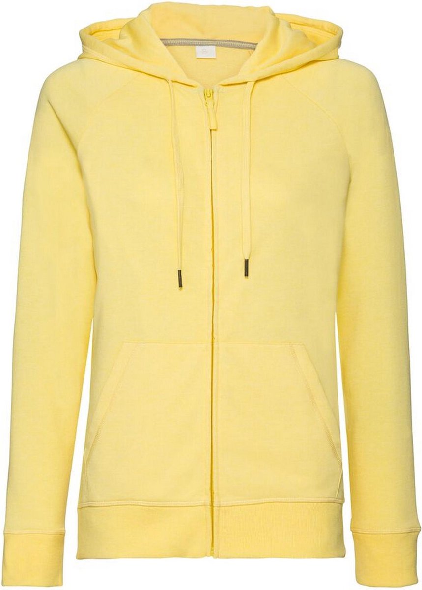 Russell Dames/dames HD Ritssweater met rits (Roze Mergel)