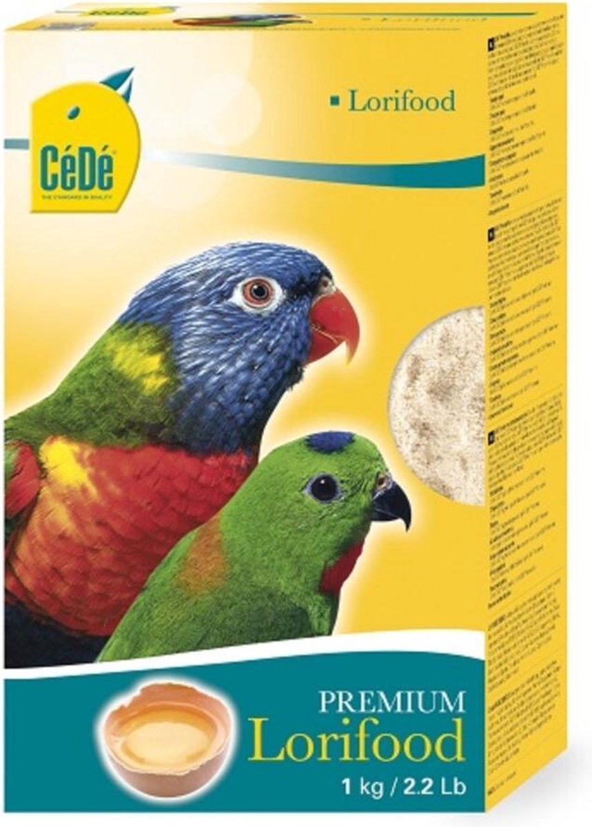 Cede Lori Voeding - 1 Kg - Papegaaienvoer
