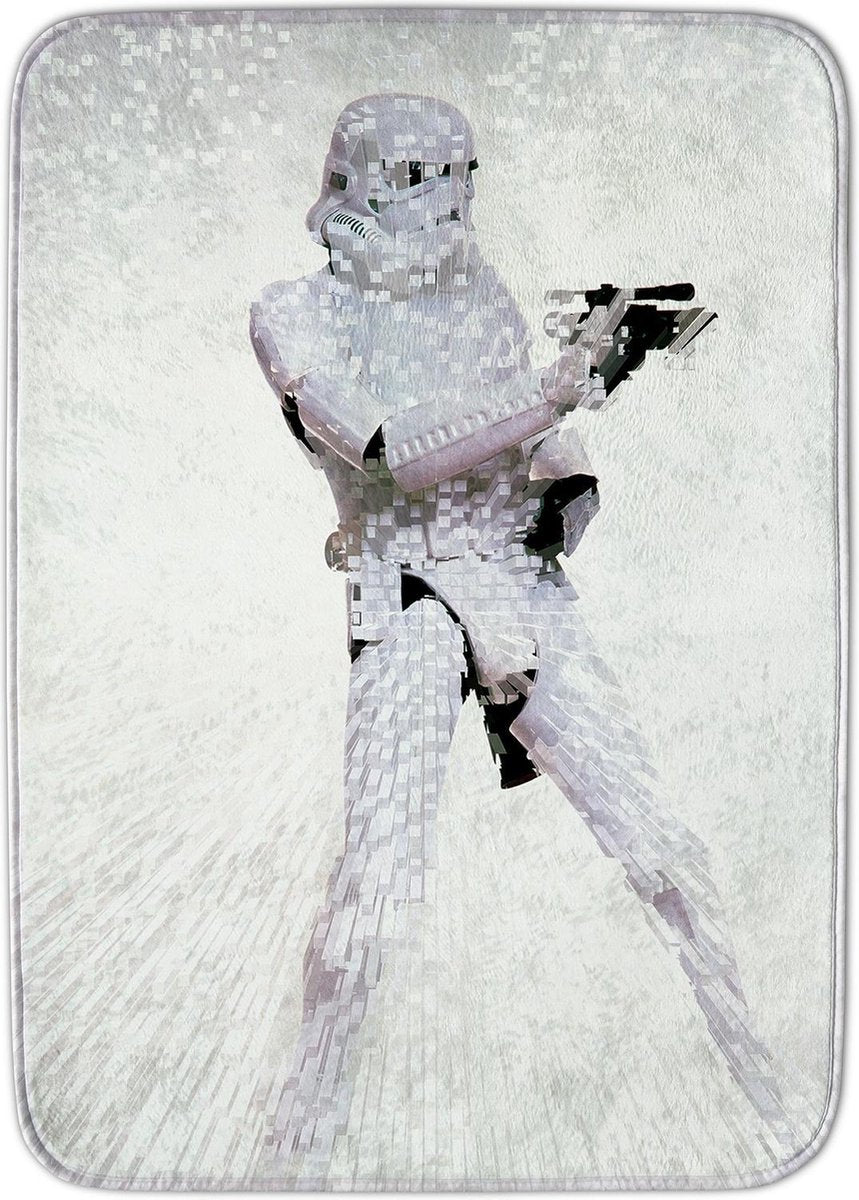 Achoka Vloerkleed Star Wars 70 X 95 Cm Ivoorwit