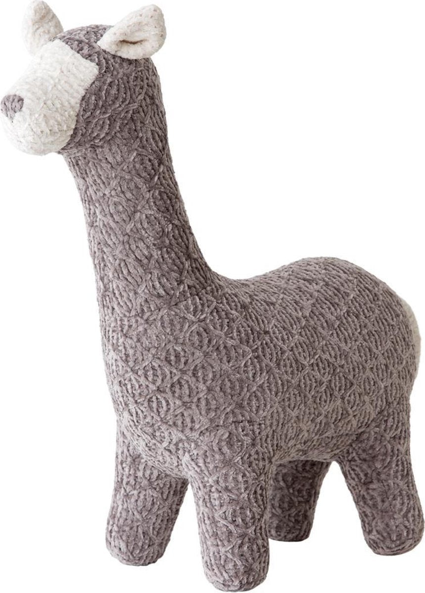 Pericles Knuffellama 43 Cm Grijs