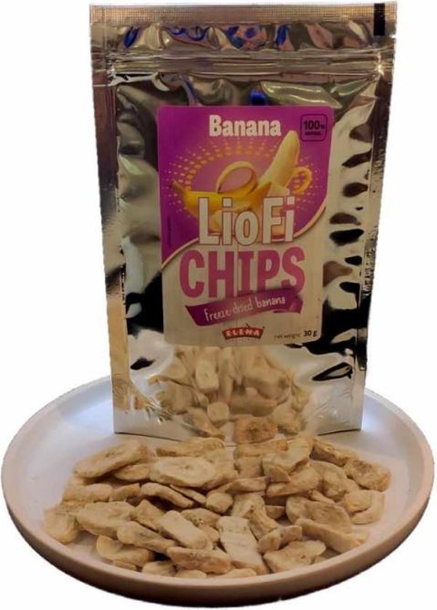Banaan gevriesdroogd 30g