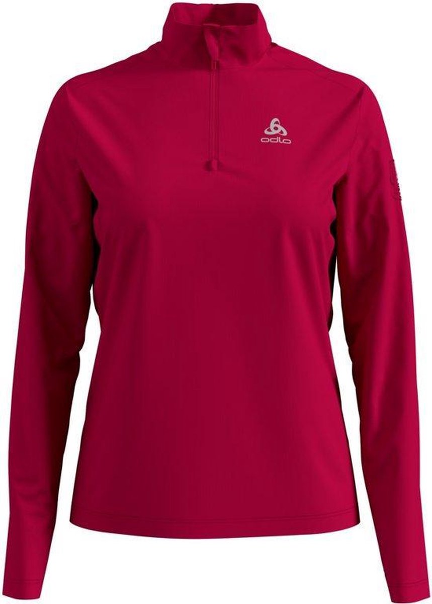 Odlo Midlayer 1/2 Zip Pillon Dames  - Cerise - Maat S