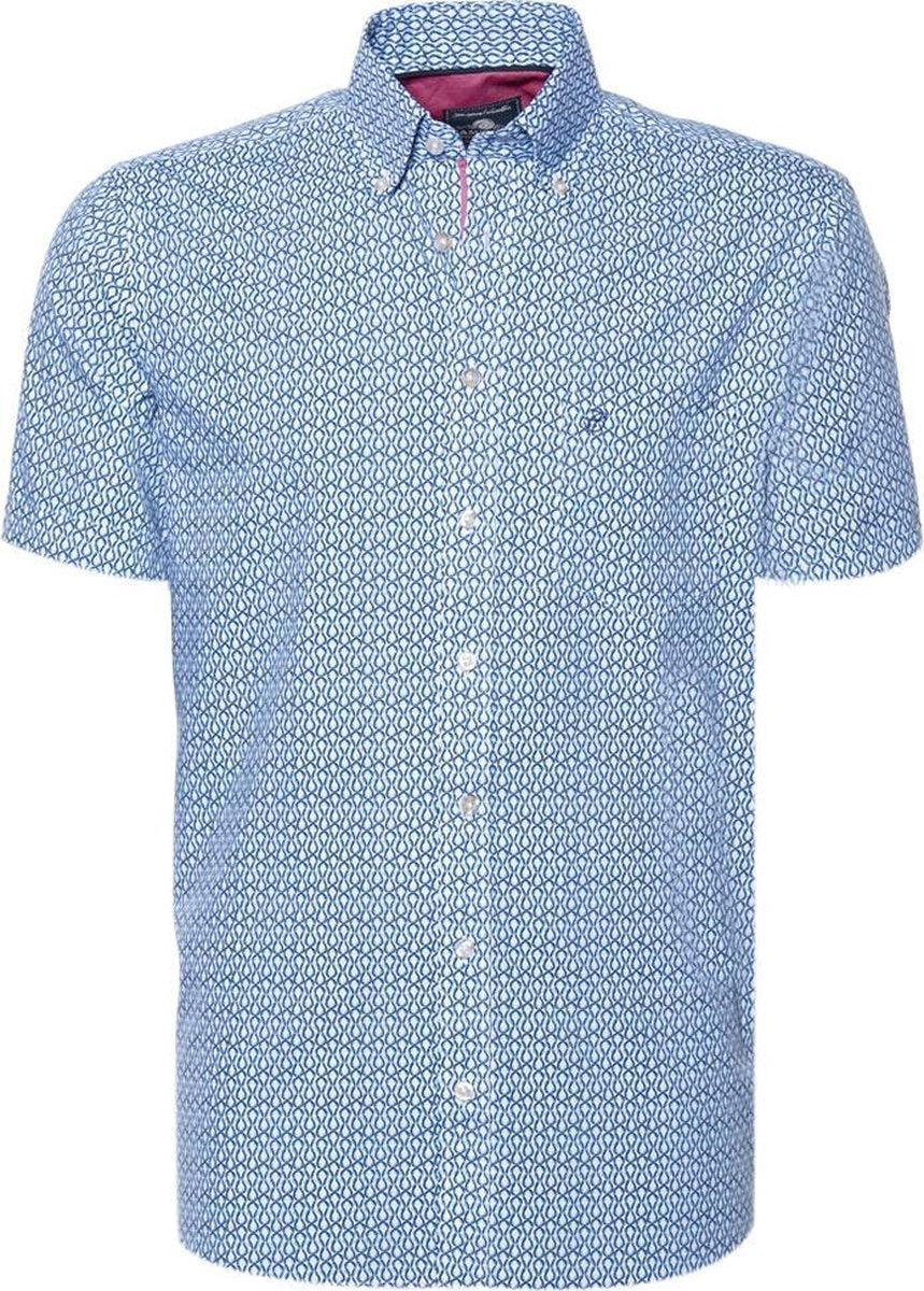 Campbell Classic Casual Overhemd Heren korte mouw