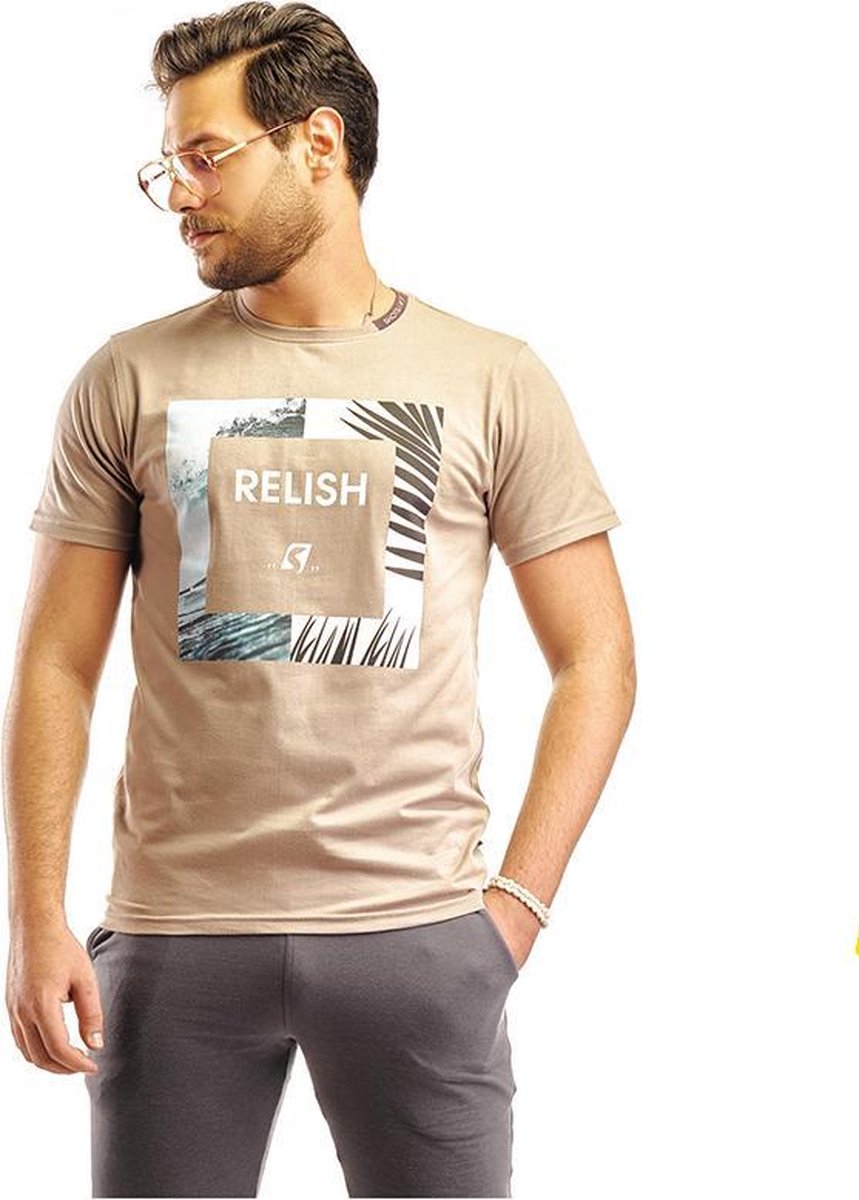 Embrator mannen Jogging set / Huispak beige/grijs maat 3XL