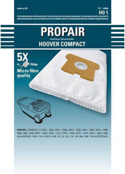 HOOVER - STOFZUIGERZAK PROPAIR S3192 DUBBELE WAND   5 STUKS + MICRO FILTER - 09178427