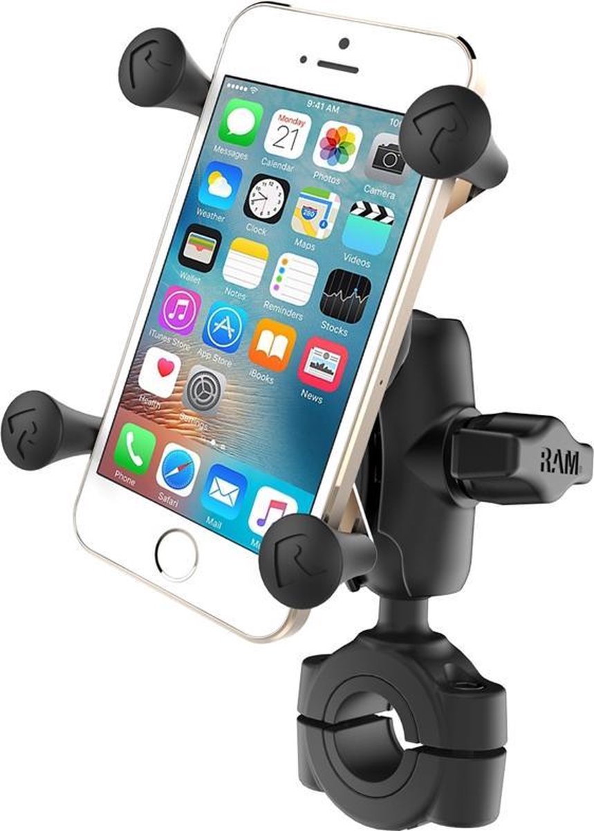RAM Mounts RAM-B-408-75-1-A-UN7U houder Mobiele telefoon/Smartphone Zwart Passieve houder