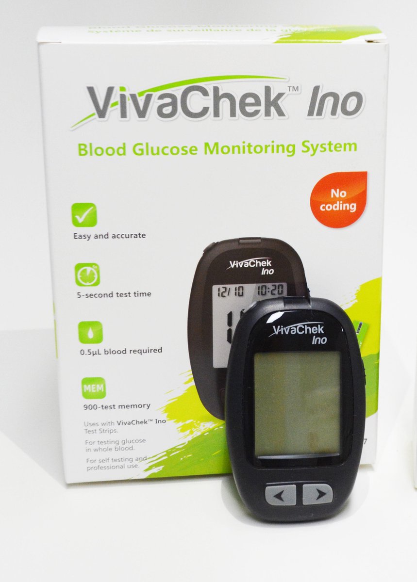 VivaChek Ino glucosemeter Startpakket (inclusief 25 lancetten