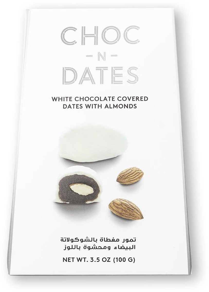 Chocolade Dadels wit 1kg