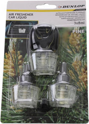 Dunlop auto luchtverfrisser Pine | Auto parfum | Air Freshener | 2x Navulling !
