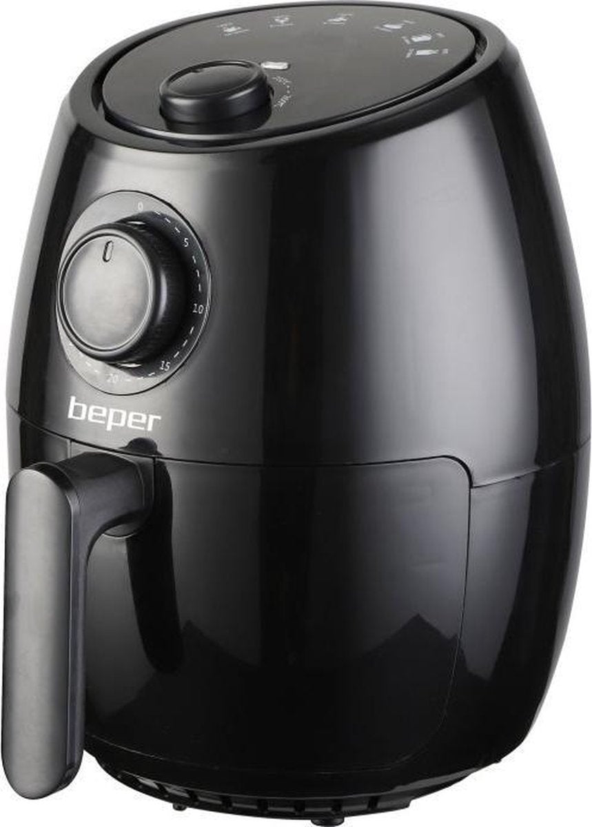 Beper - P101FRI001 - Airfryer Zwart - 2 liter