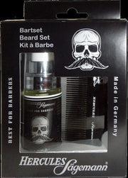 Hercules 2-delige Barberset zwart