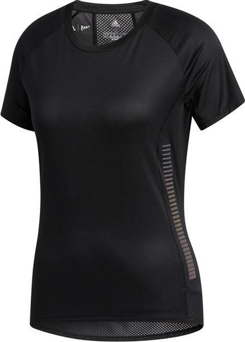 adidas 25/7 Rise Up n Run Shirt Dames - zwart - maat S