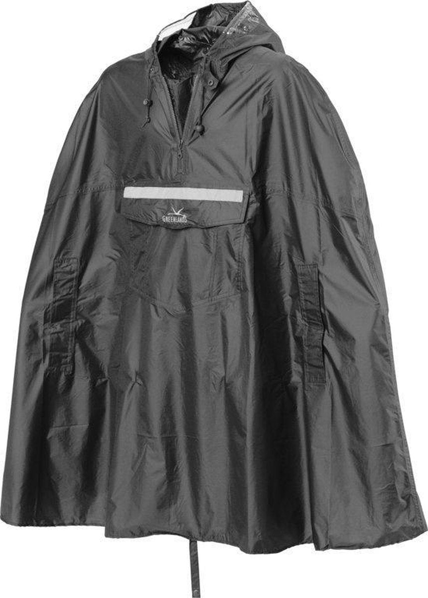 Greenlands Poncho - Antraciet - One size
