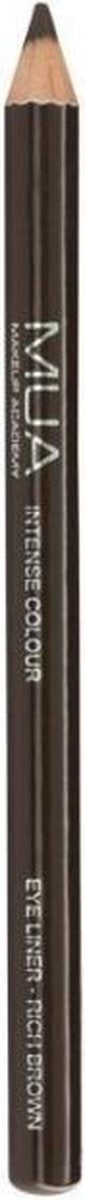 MUA Intense Colour Oogpotlood - Rich Brown (met puntenslijper)