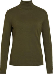 Vibolonia Knit L/s Rollneck Top-fav 14055711 Forest Night