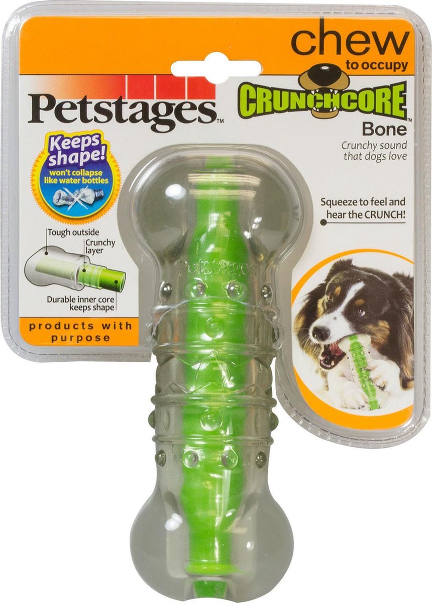 Petstages Hondenspeeltje Crunchcore Groen Large