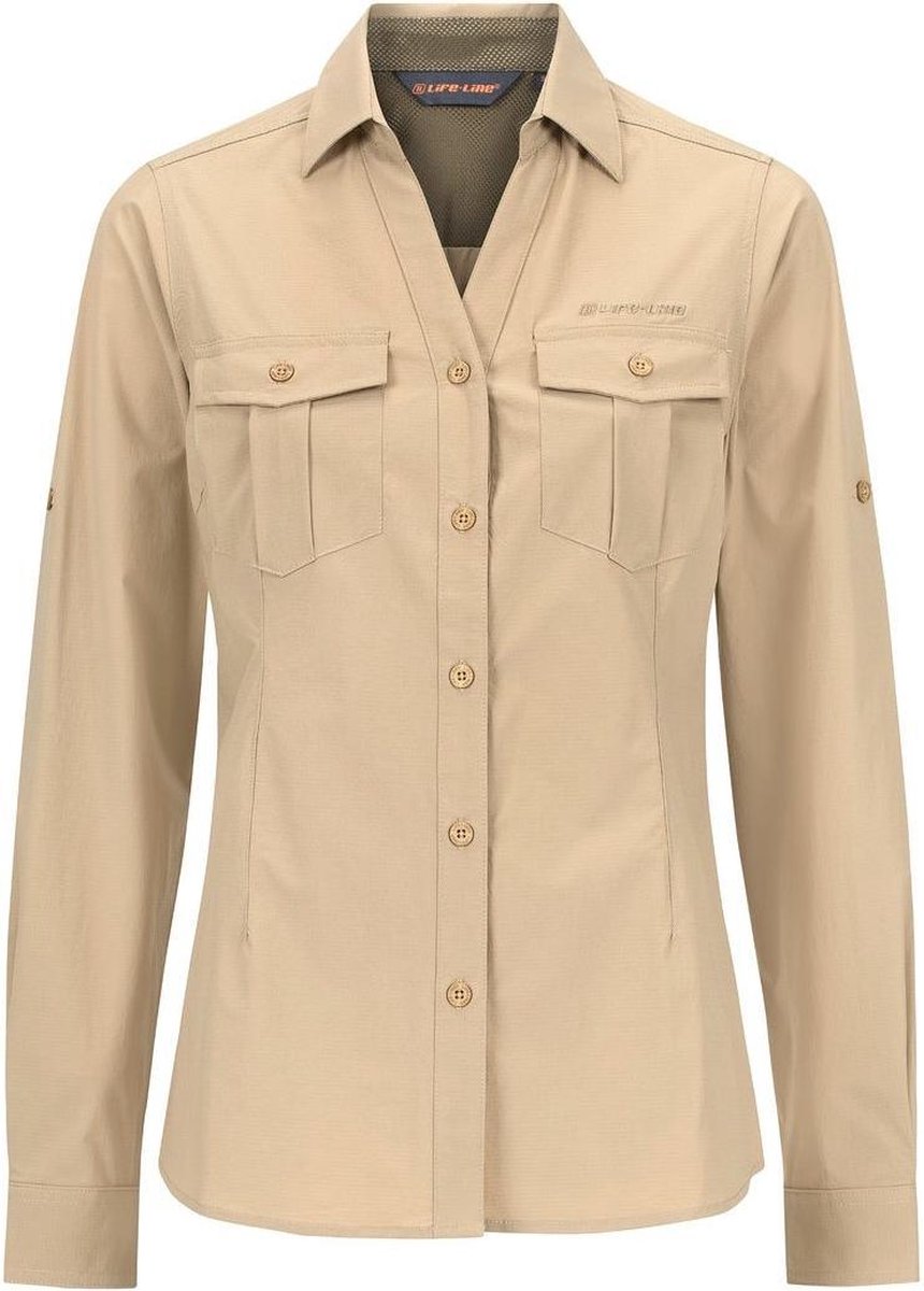 Life-Line Margate Overhemd - Vrouwen Outdoor Blouse - Anti-Insect Werking