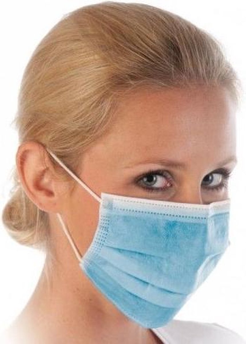 Wegwerp mondmaskers voor OV