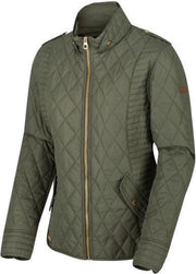 Regatta Jas Carita Dames Legergroen Polyester Maat 38