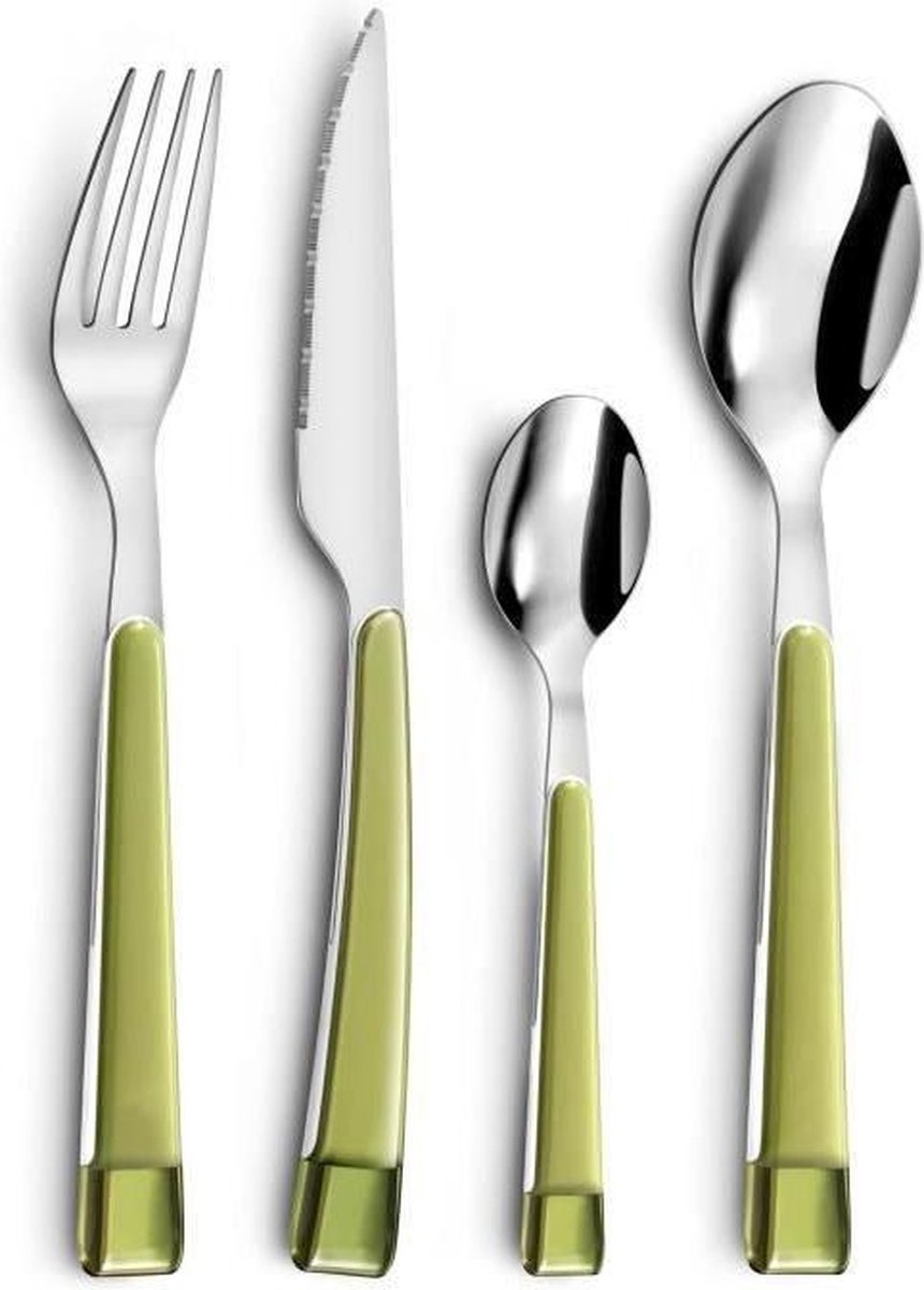AMEFA - 835161 - Huisvrouw 16 stuks - Doos 4 personen - Marshmallow Lime
