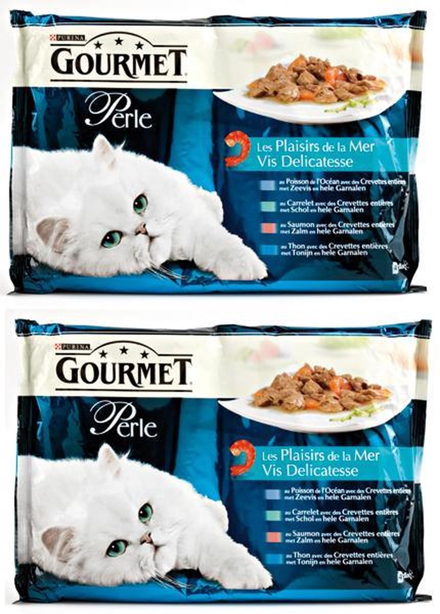 Gourmet Perle 4X85G Vis Delicatesse per 2 verpakkingen