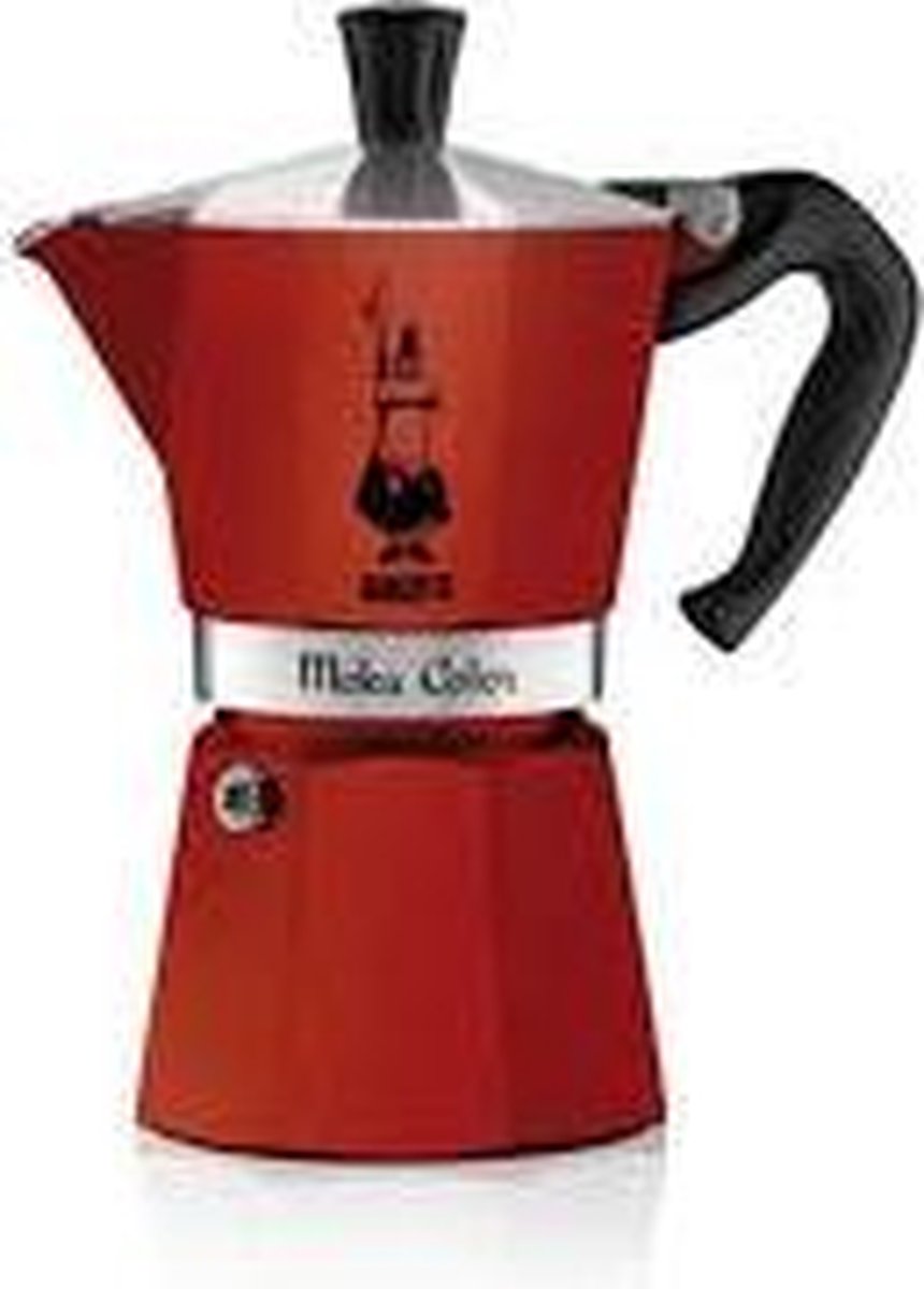 Bialetti Moka Color 0.3l Zwart