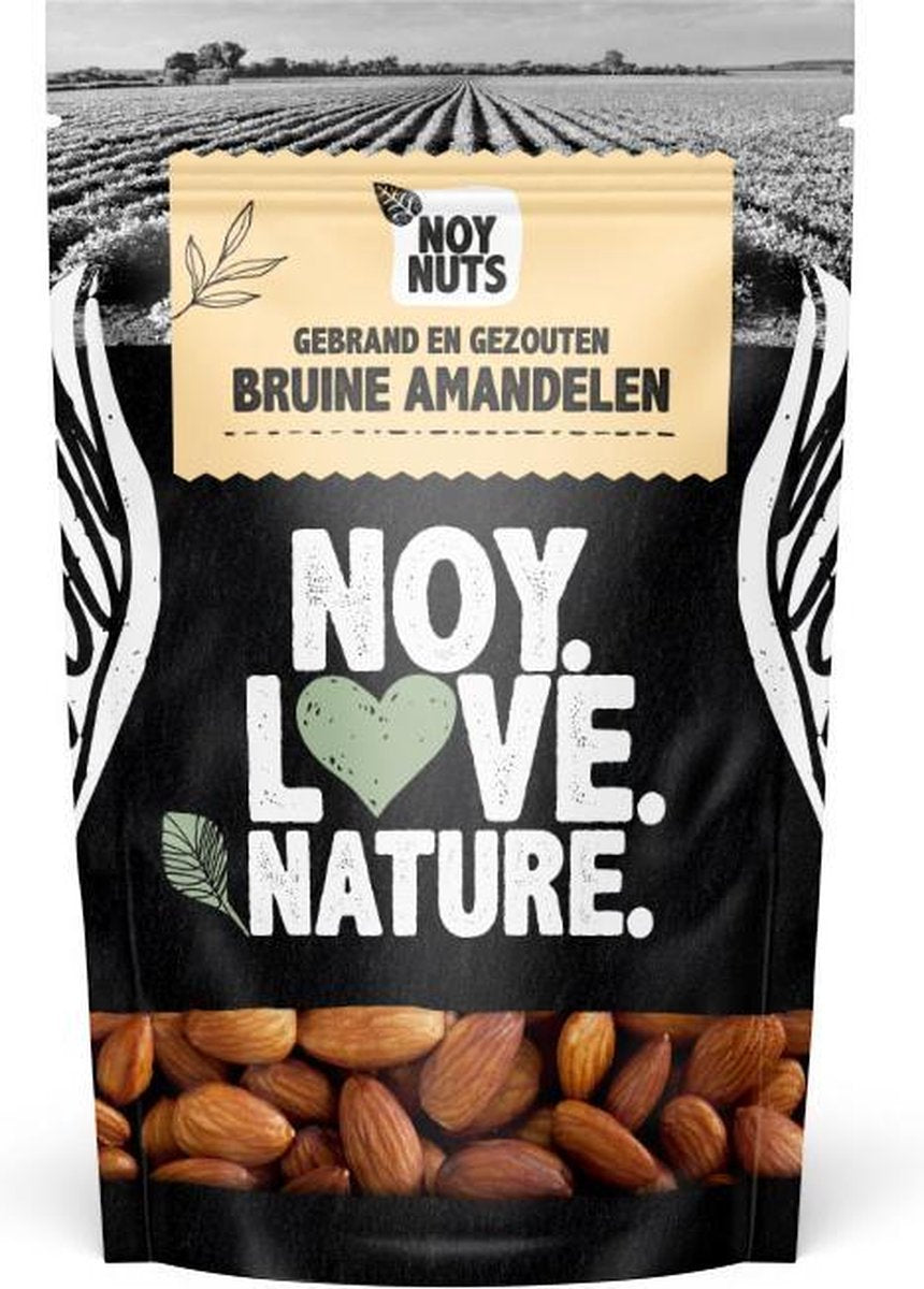 Amandelen (gebrand & gezouten) | 500 gram | Rijk aan eiwitten en vitamines