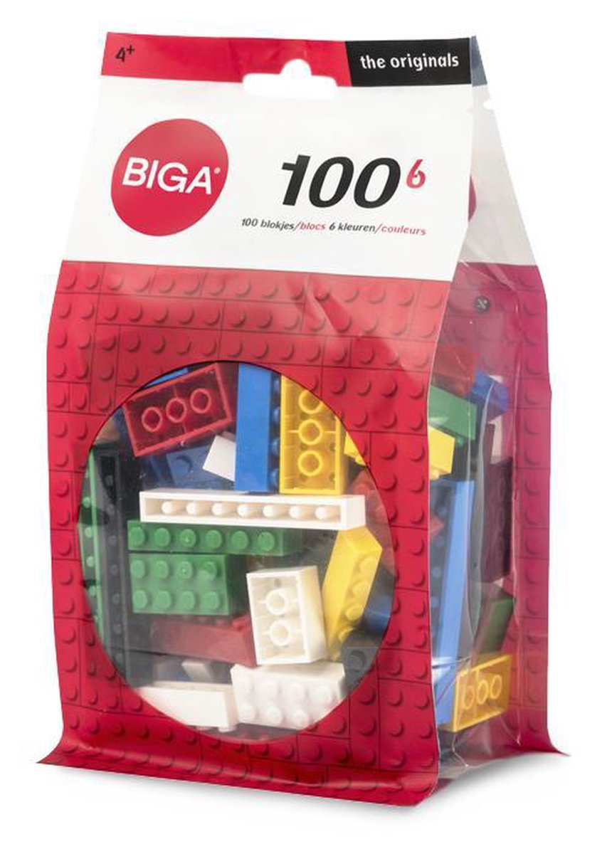 Biga Bouwstenen 100-6-4 Duo Pack mix Pastel & Basics