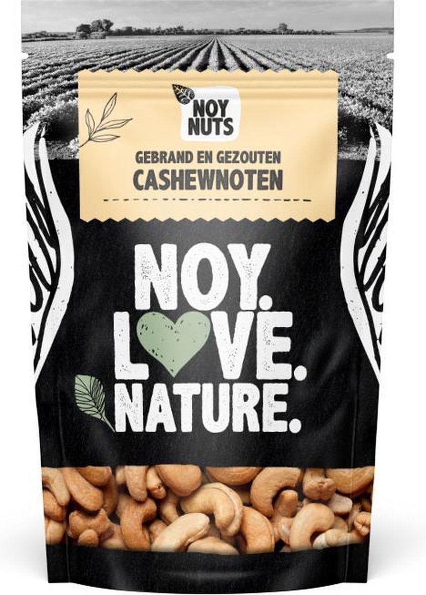Cashewnoten geroosterd en gezouten | 500 gram | Rijk aan eiwitten