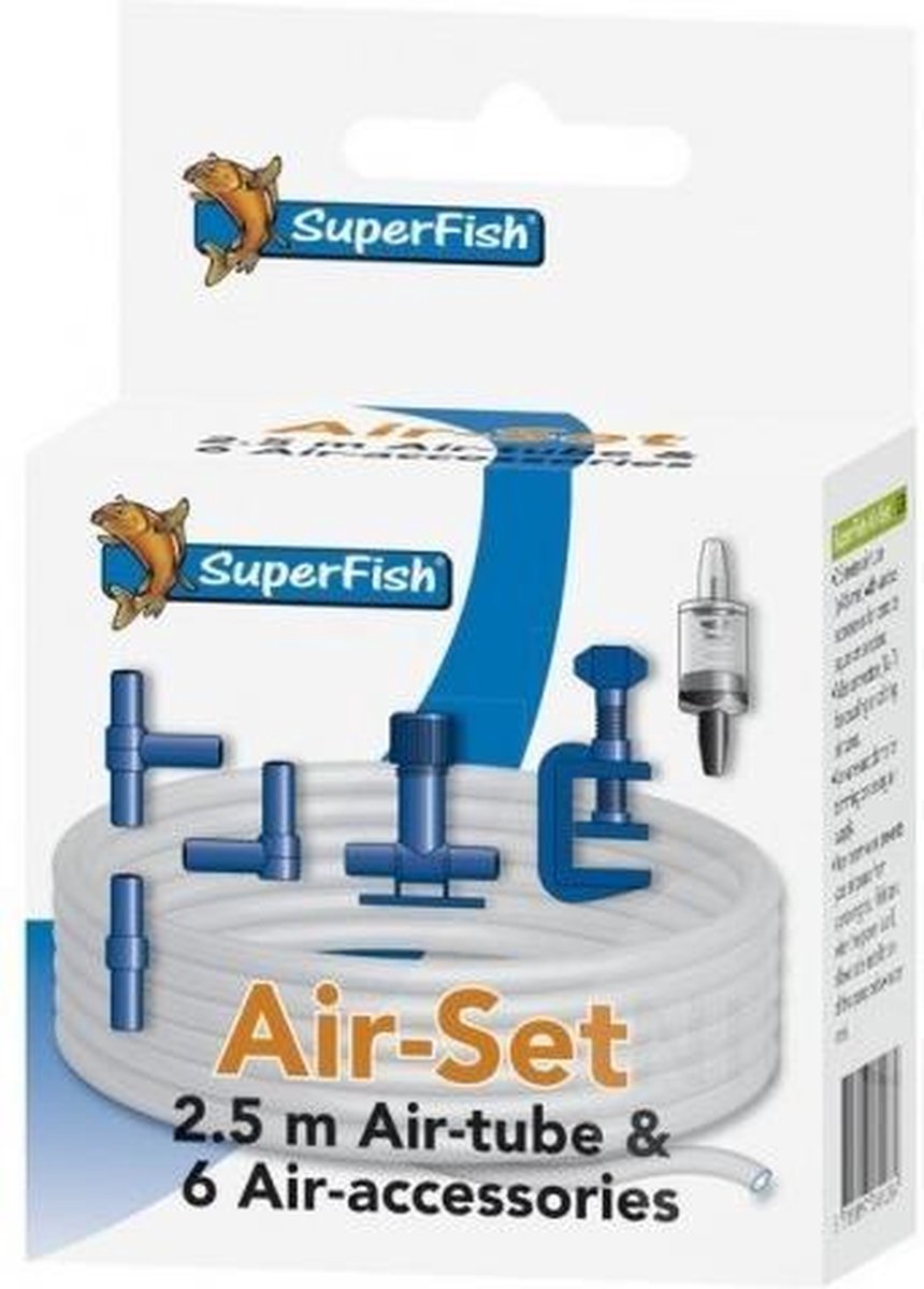Sf luchtslang en toebehoren kit 7 delig